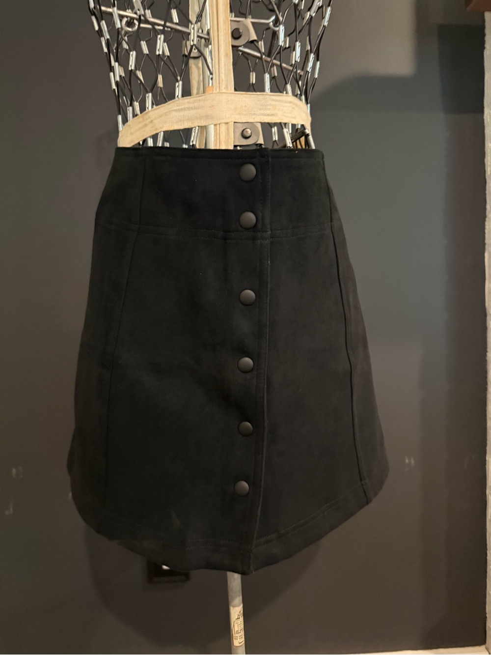GAP Black A-Line Skirt
